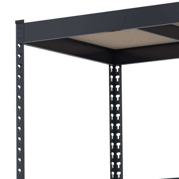 Regał metalowy malowany PIN Titan 2160х1800х500 mm 5 p&oacute;łek z płyty wi&oacute;rowej szlifowanej 52076 photo
