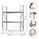 Galvanized Metal Rack PIN Special 2000х1890х800 mm, 2 Shelves 20842 photo 2