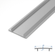 Profil aluminiowy PIN Expo nakładka na dwa rowki SV/SS, 4 m 1287 photo 2