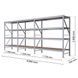 Galvanized metal rack PIN Special 2000х4694х500 мм 4 polished chipboard shelves 21115 photo 1