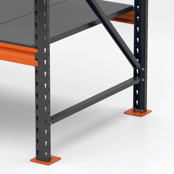Стелаж металевий пофарбований PIN Special 2000х2650х800 мм 4 полиці 6247 фото