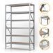 Galvanized metal rack PIN Special 3500х2270х700 мм 6 polished chipboard shelves 20546 photo 2