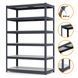 Painted metal shelving PIN Smart-400 3000х1838х600 мм 6 shelves made of laminated chipboard 1975 photo 2