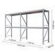 Galvanized metal rack PIN Special 2000х3672х900 мм 2 polished chipboard shelves 21018 photo 1