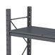 Стелаж металевий пофарбований PIN Mini Rack 2584х1700х615 мм 3 полички, RAL 7016 52508 фото 3