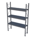 Стелаж металевий пофарбований PIN Mini Rack 2584х1700х615 мм 3 полички, RAL 7016 52508 фото 1