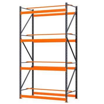 Painted metal rack for tires PIN Special-T2 3000х2270х900 мм 4 tiers 20080 photo