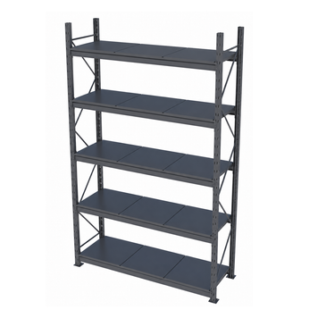 Стеллаж металлический покрашенный PIN Mini Rack 2584х1700х615 мм 5 полок, RAL 7016 52510 фото