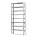 Galvanized metal rack PIN Special 4000х1890х600 мм 8 polished chipboard shelves 20600 photo 1