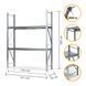 Galvanized Metal Rack PIN Special 2000х1510х500 mm, 2 Shelves 20834 photo 2