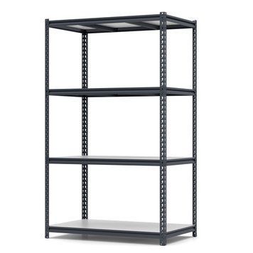 Regał metalowy malowany PIN Strong 2500х1340х600 mm 4 p&oacute;łki z płyty wi&oacute;rowej laminowanej 4928 photo