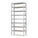 Galvanized metal rack PIN Special 4000х1890х800 мм 8 polished chipboard shelves 20602 photo 1