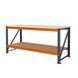 Metal workbench painted PIN Special 817х2300х678 mm laminated chipboard countertop 6827 photo 2