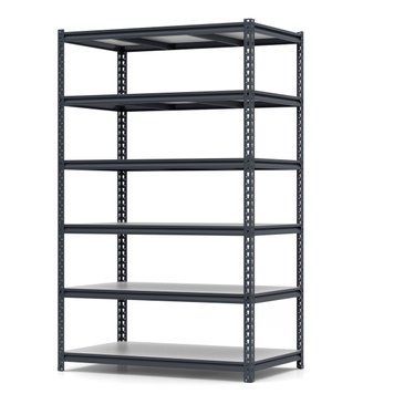 Regał metalowy malowany PIN Strong 2500х1530х600 mm 6 p&oacute;łek z płyty wi&oacute;rowej laminowanej 4950 photo