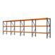 Painted metal shelving PIN Special 2000х7236х700 мм 3 shelves made of laminated chipboard 21227 photo 2
