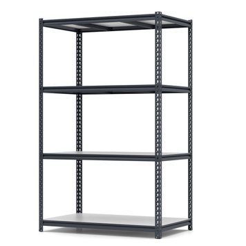 Regał metalowy malowany PIN Strong 2500х1530х700 mm 4 p&oacute;łki z płyty wi&oacute;rowej laminowanej 4952 photo