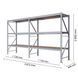 Galvanized metal rack PIN Special 2000х3672х600 мм 3 polished chipboard shelves 21035 photo 1
