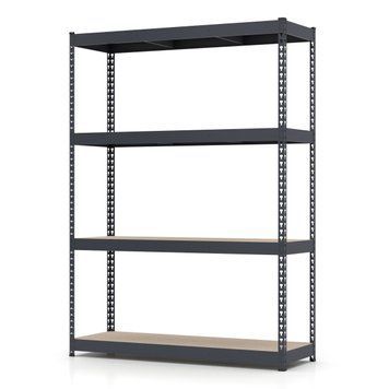 Regał metalowy malowany PIN Titan 1800х1600х500 mm 4 p&oacute;łki z płyty wi&oacute;rowej szlifowanej 52026 photo