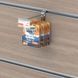 Hak metalowy pojedynczy z uchwytem na cenę do paneli typu ekonomicznego PIN Expo L=150 mm chromowany 1331 photo 3