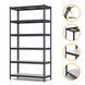 Painted metal shelving PIN Strong 2500х960х500 мм 6 shelves made of laminated chipboard 4886 photo 2