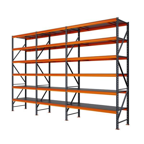 Painted metal shelving PIN Special 3000х4694х500 мм 6 shelves 22174 photo