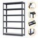 Painted metal shelving PIN Smart-400 3000х1838х500 мм 6 shelves made of laminated chipboard 1903 photo 2