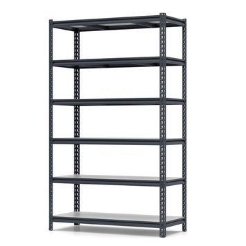Regał metalowy malowany PIN Strong 2000х1340х300 mm 6 p&oacute;łek z płyty wi&oacute;rowej laminowanej 4762 photo