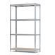 Galvanized metal rac PIN Strong 2240х1530х300 мм 4 polished chipboard shelves 4620 photo 1
