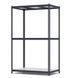 Painted metal shelving PIN Strong 2240х1530х600 мм 3 shelves made of laminated chipboard 4867 photo 1