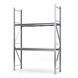 Galvanized metal rack PIN Special 2000х1890х500 мм 2 polished chipboard shelves 20819 photo 1