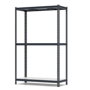 Regał metalowy malowany PIN Strong 2500х1530х300 mm 3 p&oacute;łki z płyty wi&oacute;rowej laminowanej 4939 photo