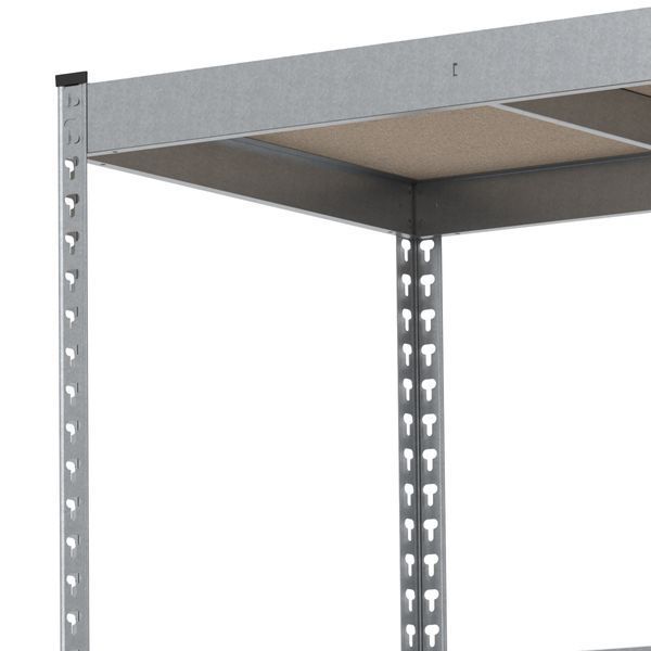 Regał metalowy ocynkowany PIN Titan 2160х1400х800 mm 5 p&oacute;łek z płyty wi&oacute;rowej szlifowanej 52054 photo