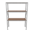Galvanized metal rack PIN Special 2000х2650х600 мм 3 polished chipboard shelves 6226 photo 5