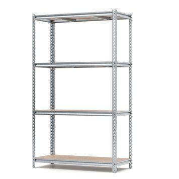 Regał metalowy ocynkowany PIN Strong 2240х1530х500 mm 4 p&oacute;łki z płyty wi&oacute;rowej szlifowanej 4624 photo