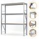 Galvanized metal rack PIN Special 2000х2650х600 мм 3 polished chipboard shelves 6226 photo 2