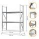 Galvanized metal rack PIN Special 2000х1890х800 мм 2 polished chipboard shelves 20822 photo 2