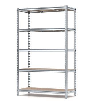 Regał metalowy ocynkowany PIN Strong 2240х1530х500 mm 5 p&oacute;łek z płyty wi&oacute;rowej szlifowanej 4625 photo