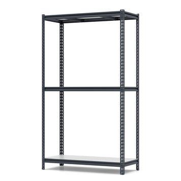 Regał metalowy malowany PIN Strong 2000х1150х500 mm 3 p&oacute;łki z płyty wi&oacute;rowej laminowanej 4743 photo