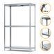 Galvanized metal rac PIN Strong 2500х1530х300 мм 3 shelves 5372 photo 2