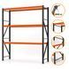 Painted metal shelving PIN Special 2000х2650х500 мм 3 shelves made of laminated chipboard 6214 photo 2