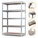 Galvanized metal rac PIN Smart-400 3000х1838х600 мм 5 polished chipboard shelves 1628 photo 2