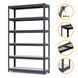 Painted metal shelving PIN Smart-400 3000х1440х500 мм 6 shelves made of laminated chipboard 1879 photo 2